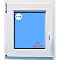 ECO-BLU Ventana Pvc 600x800 mm Oscilobatiente Mate Izquierda- Blanco